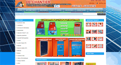 Desktop Screenshot of lechantier.cd